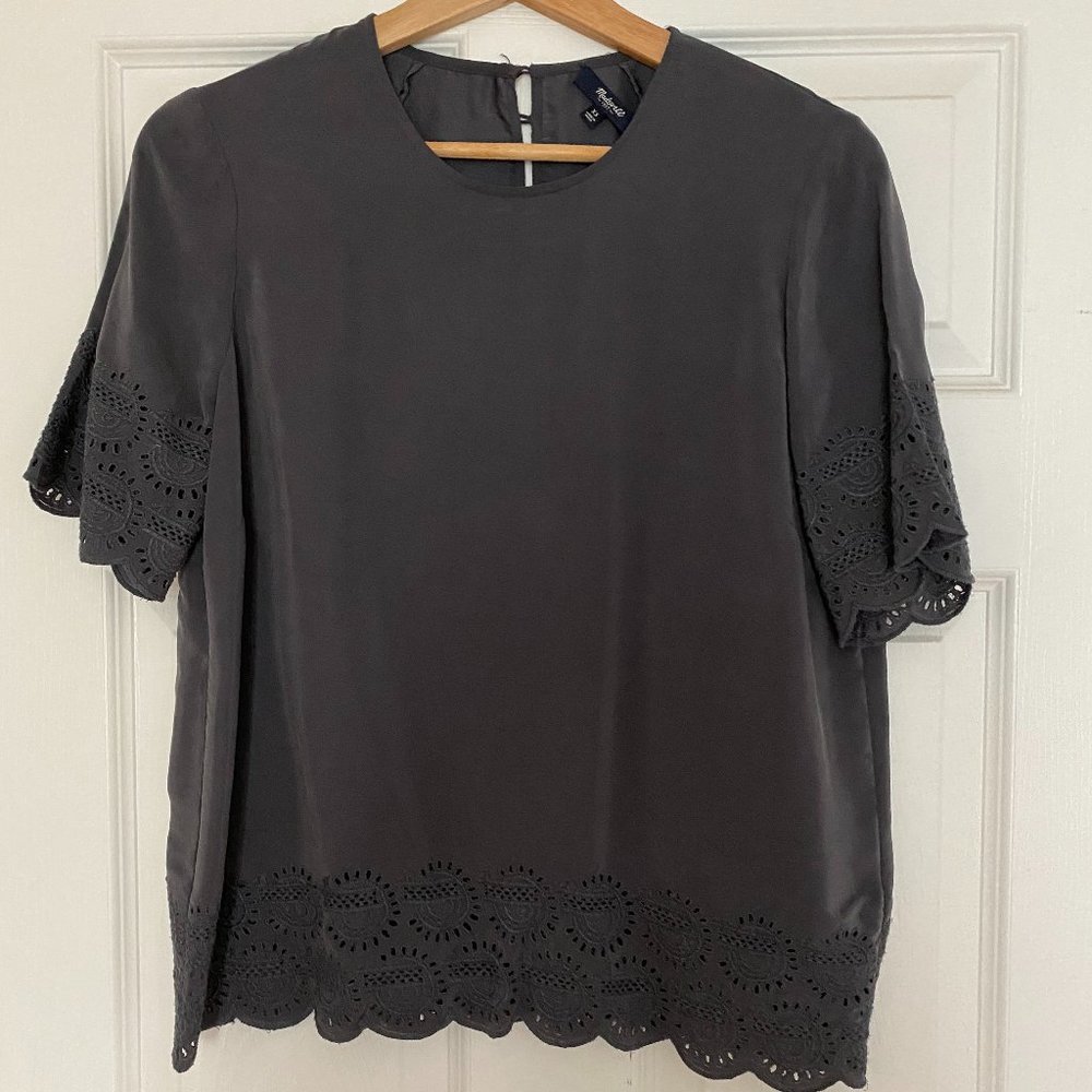 Madewell silk blouse